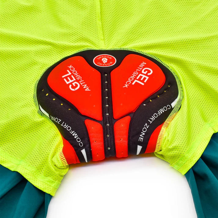 Herren MTB Fahrradhose mit 3D Sitzpolster – Lockere Radhose für Mountainbike, Fahrrad & Freizeit