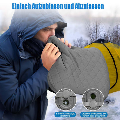 Ultraleichtes Aufblasbares Campingkissen - Komp aktes Reisekissen