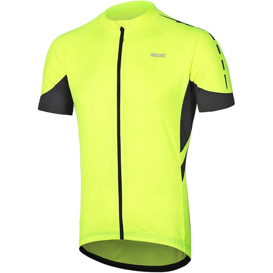 Herren Kurzarm Fahrradtrikot – Atmungsaktives Radtrikot für Rennrad & Mountainbike