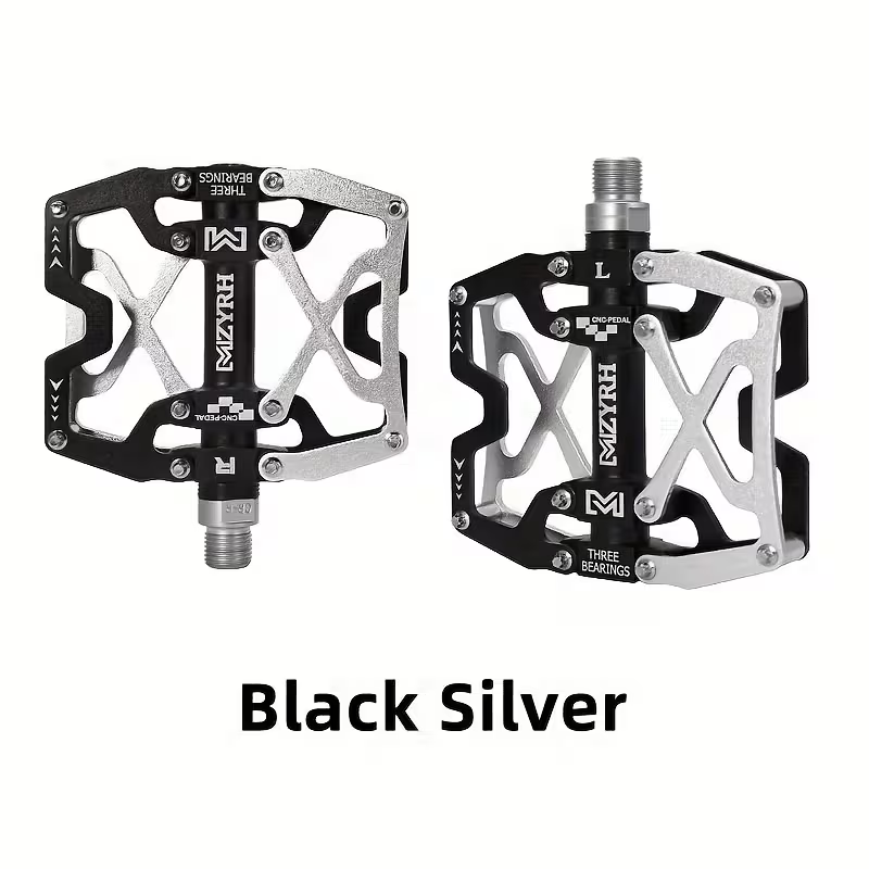 Mountainbike-Pedale mit 3-fach gedichteten Lagern – CNC Aluminium Fahrradpedale, ultraleicht & rutschfest für MTB, BMX, Rennrad und Fixie