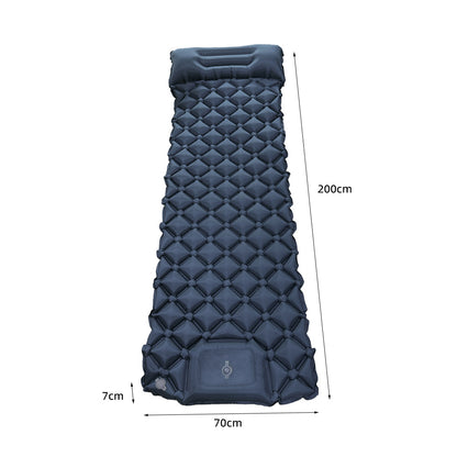Selbstaufblasende Campingmatte mit Fußpumpe – Ultraleichte Isomatte für Outdoor, Zelt & Trekking