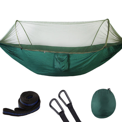 Automatische Camping-Hängematte mit Moskitonetz  aus Nylon für 1–2 Personen