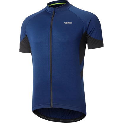 Herren Kurzarm Fahrradtrikot – Atmungsaktives Radtrikot für Rennrad & Mountainbike
