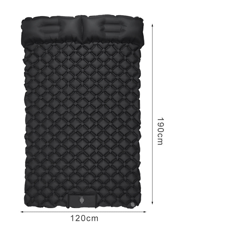 Selbstaufblasende Campingmatte mit Fußpumpe – Ultraleichte Isomatte für Outdoor, Zelt & Trekking
