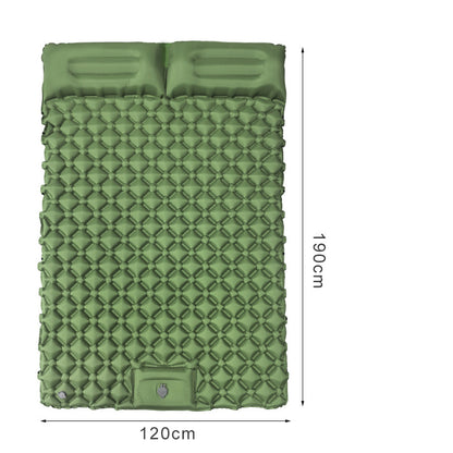 Selbstaufblasende Campingmatte mit Fußpumpe – Ultraleichte Isomatte für Outdoor, Zelt & Trekking