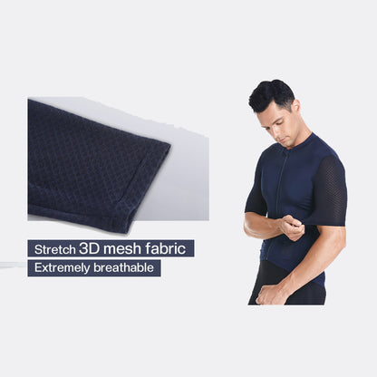 Herren Kurzarm-Radtrikot – Ultraleichtes & Atmungsaktives Rennradbekleidung