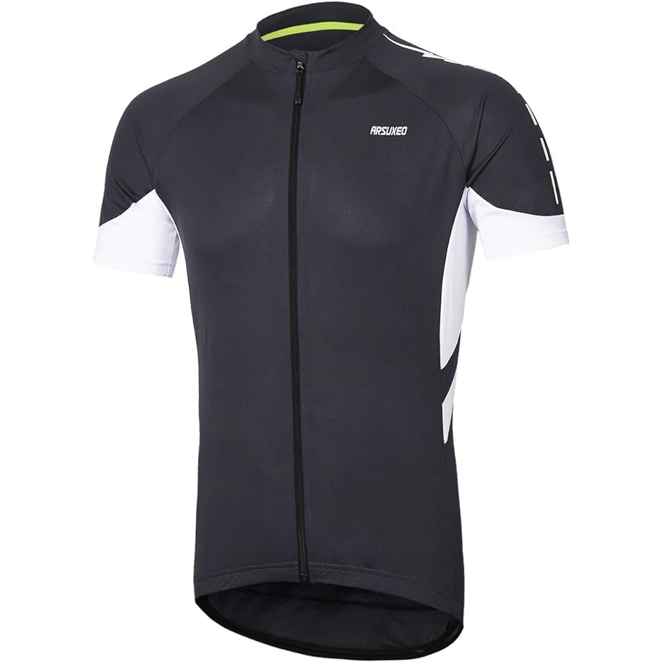 Herren Kurzarm Fahrradtrikot – Atmungsaktives Radtrikot für Rennrad & Mountainbike