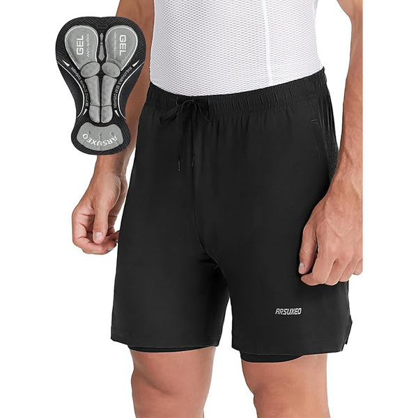 Gepolsterte Herren-Radhose im Loose-Fit-Schnitt (geeignet für Mountainbiking)