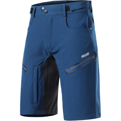 Herren Mountainbike-Shorts – Wasserabweisende Radhose mit gepolsterter Innenhose