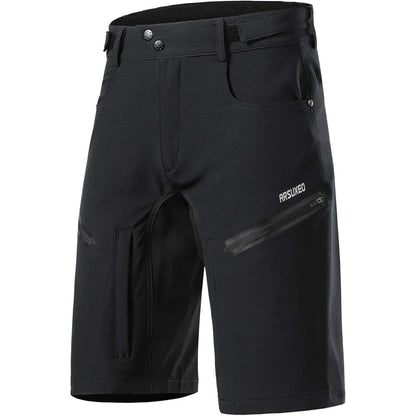 Herren Mountainbike-Shorts – Wasserabweisende Radhose mit gepolsterter Innenhose