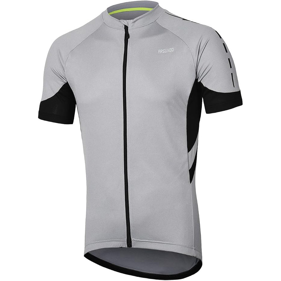 Herren Kurzarm Fahrradtrikot – Atmungsaktives Radtrikot für Rennrad & Mountainbike