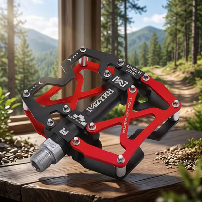 Mountainbike-Pedale mit 3-fach gedichteten Lagern – CNC Aluminium Fahrradpedale, ultraleicht & rutschfest für MTB, BMX, Rennrad und Fixie
