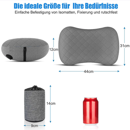 Ultraleichtes Aufblasbares Campingkissen - Komp aktes Reisekissen
