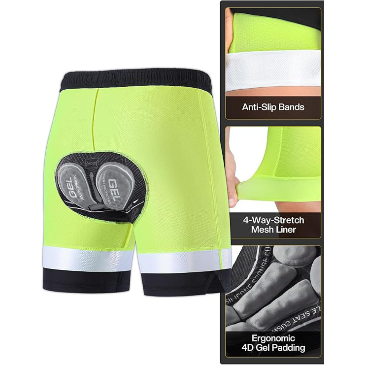 Gepolsterte Herren-Radhose im Loose-Fit-Schnitt (geeignet für Mountainbiking)