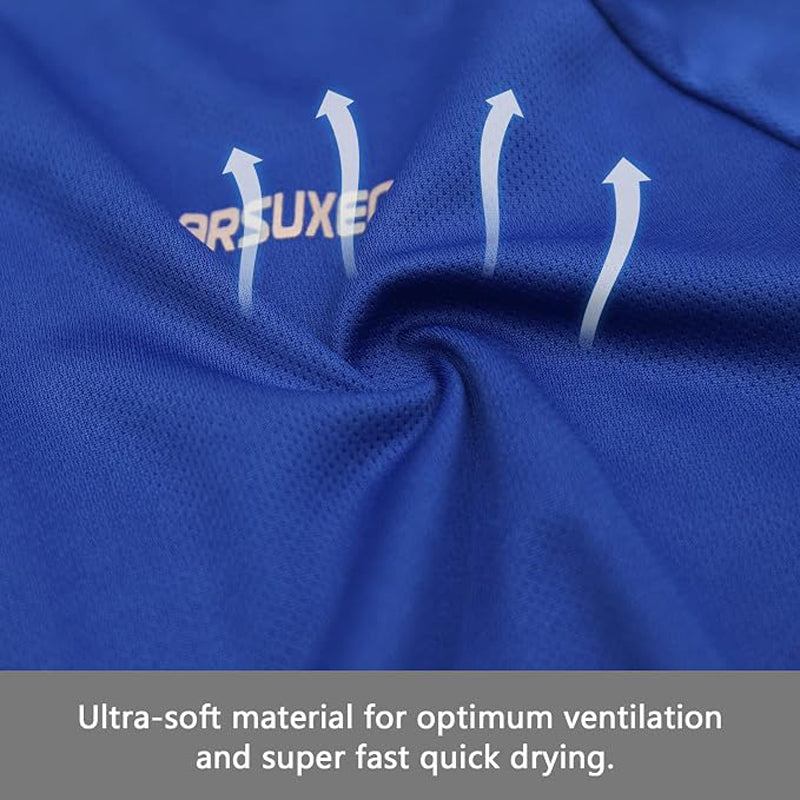 Herren Kurzarm Fahrradtrikot – Atmungsaktives Radtrikot für Rennrad & Mountainbike