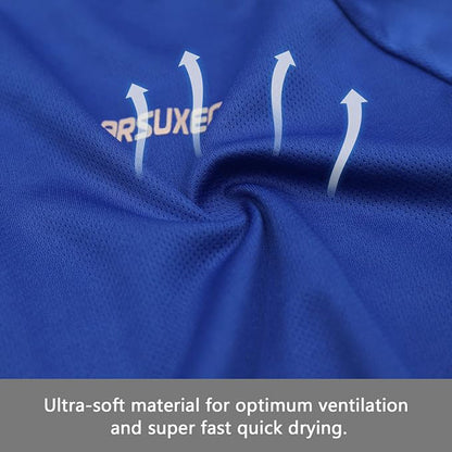 Herren Kurzarm Fahrradtrikot – Atmungsaktives Radtrikot für Rennrad & Mountainbike