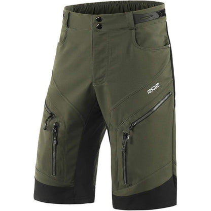 Herren Mountainbike-Shorts – Wasserabweisende Radhose mit gepolsterter Innenhose