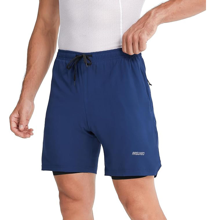 Gepolsterte Herren-Radhose im Loose-Fit-Schnitt (geeignet für Mountainbiking)