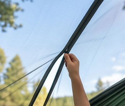 Automatische Camping-Hängematte mit Moskitonetz  aus Nylon für 1–2 Personen review