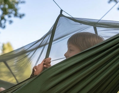 Automatische Camping-Hängematte mit Moskitonetz  aus Nylon für 1–2 Personen review