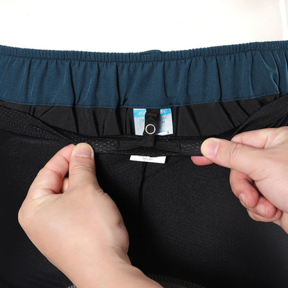 Herren Mountainbike-Shorts – Wasserabweisende Radhose mit gepolsterter Innenhose