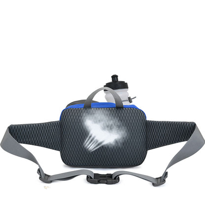 Outdoor Bauchtasche mit Trinkflaschenhalter – Wasserdichte Lauf- & Wandergürteltasche für Handy, Fitness und Reisen