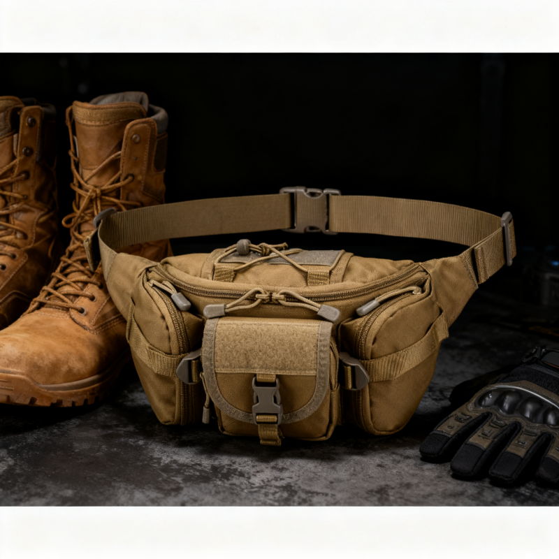 Wasserdichte Outdoor Brusttasche | Taktische Camouflage Tasche