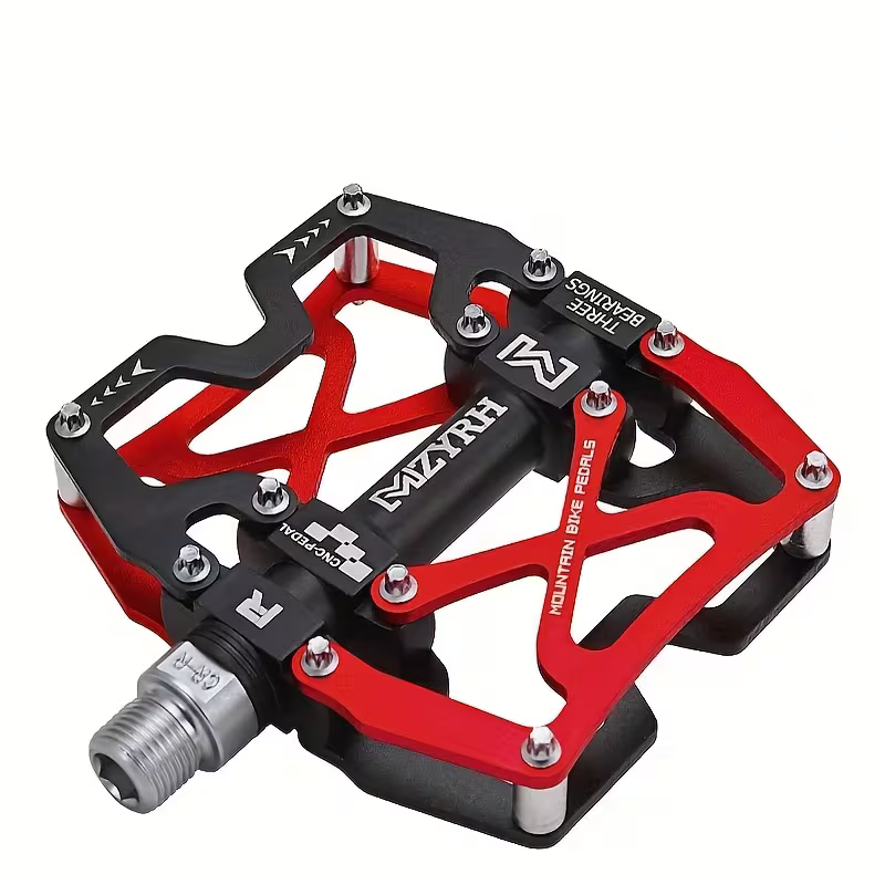 Mountainbike-Pedale mit 3-fach gedichteten Lagern – CNC Aluminium Fahrradpedale, ultraleicht & rutschfest für MTB, BMX, Rennrad und Fixie